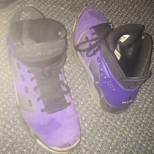 Purple Jordan 5 retros